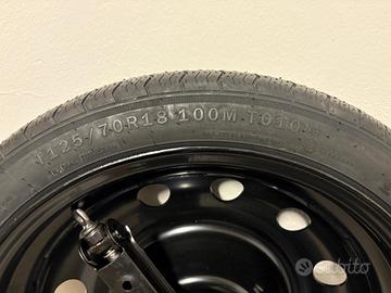 Ruotino scorta T125/70 R18