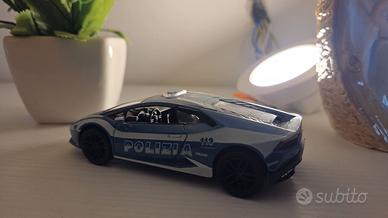 3 Modellini Auto Polizia di Stato