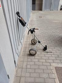 Carrello da golf a 2 ruote
