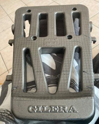 Piastra porta bauletto Gilera Nordwest grigio