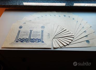 n. 20 Certificati Massoneria AGDGADU  Logge Mass