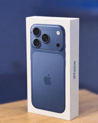Iphone 17 pro max 256 blu