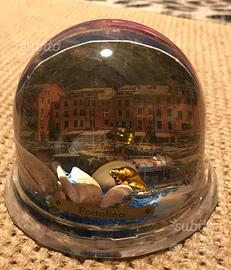 Palla di vetro di neve Portofino