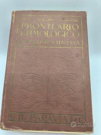 Prontuario etimologico della lingua italiana