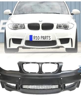 PARAURTI ANTERIORE BMW E81 E82 E88 04-13 LOOK 1M P