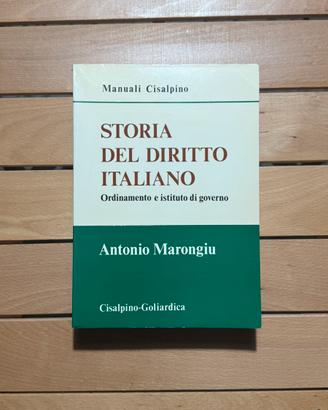 Storia del Diritto Italiano: Ordinamento e isti…