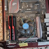 processore i7‑6700 +madre  Maximus VIII + DDR4 da