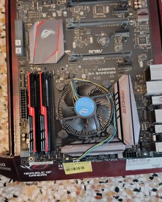 processore i7‑6700 +madre  Maximus VIII + DDR4 da