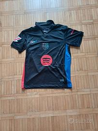 maglia lamine yamal barcellona nera stagione 2024/