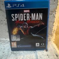 gioco di spiderman Miles morales PS4 