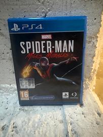 gioco di spiderman Miles morales PS4 