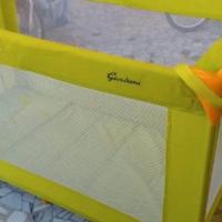 lettino richiudibile con materasso