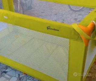 lettino richiudibile con materasso