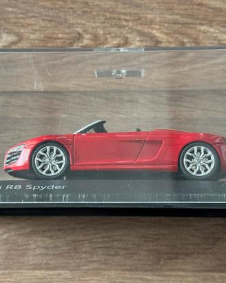 Modellino Schuco Audi R8 rossa originale