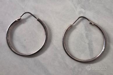orecchini in argento 