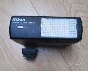Flash Nikon speed light SB-15