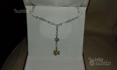 Collana argento con pendente