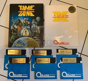 TIME ZOME VIDEO RETRO GAMES APPLE II NO  AMIGA PC