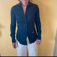camicia blu