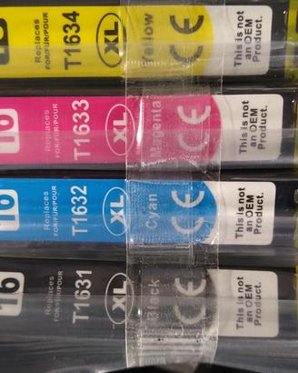 27 cartucce colorate per fotocopiatrice Epson WF