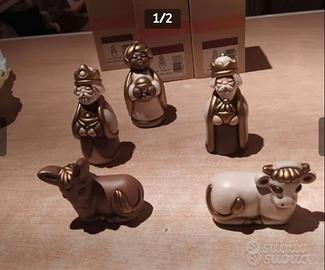 THUN, SET COMPLETO di 5 PEZZI del PRESEPE