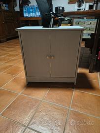 Mobile Sottolavabo Bagno Grigio 60x60x29