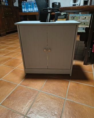 Mobile Sottolavabo Bagno Grigio 60x60x29