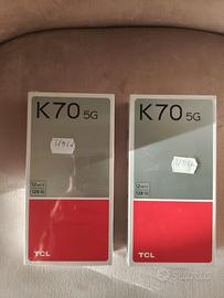 2x TCL K70 5G – 128GB (12GB RAM) – NUOVI SIGILLATI