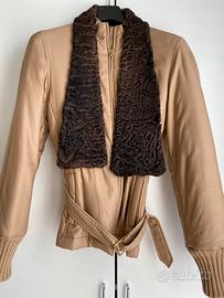 Giaccone donna Victor Victoria  collo pelliccia 42