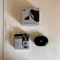 Auricolari beats studio buds + nere e oro