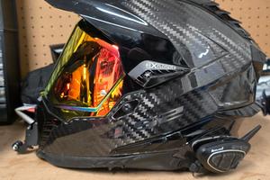 Casco LS2 Carboon Explorer L + Midland btnext Pro