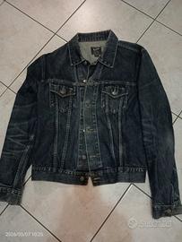 giubbotto jeans uomo gas tg  xl , usato pochissimo