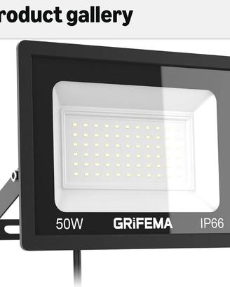Outdoor LED spotlight 20w lice bianco. con sens