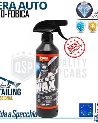 Cera Auto PROFESSIONALE Lucidatura IDROFOBICA