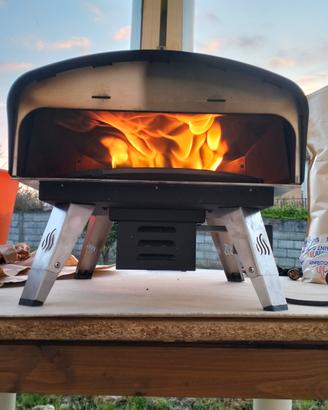 forno a pellet per pizza