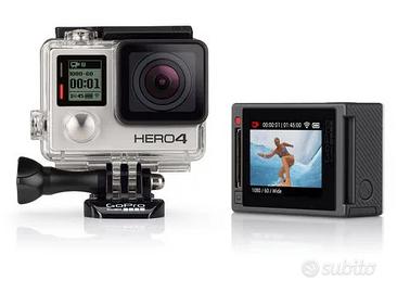 GoPro Hero 4 Silver pari al nuovo con accessori