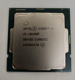 Processore Intel I5 10400F  ,6 core fino a 4,3 GHz