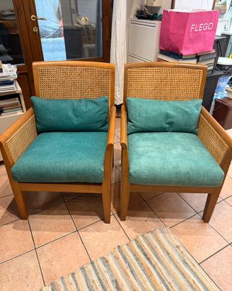 2 poltrone FLEXFORM Sebastian – Antonio Citterio