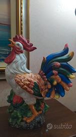 gallo gigante multicolori 