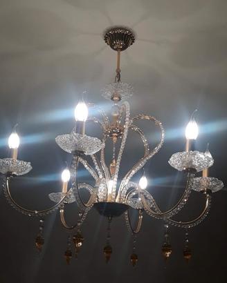 Lampadario e applique in Cristallo e Swarovski