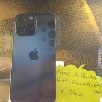 Iphone 14 Pro Max 256GB Ricondizionato grado A-
