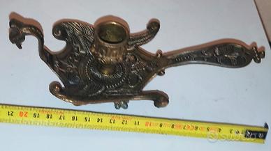 Candeliere Vintage Ottone 20cm