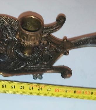 Candeliere Vintage Ottone 20cm