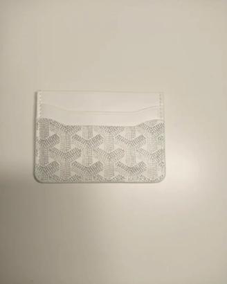 portacarte goyard bianco