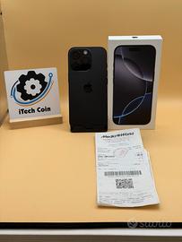 Iphone 16 pro 256gb black
