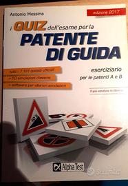 Quiz Patente di Guida A e B Eserciziario