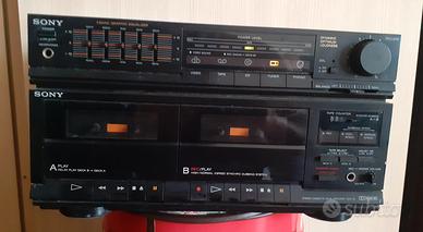 Sony DXA-D7 Cassette Deck e Amplifier 
