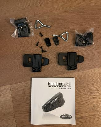 Accessori per interfono moto cellularline F3