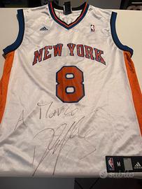 Canotta nba vintage autografata da Gallinari