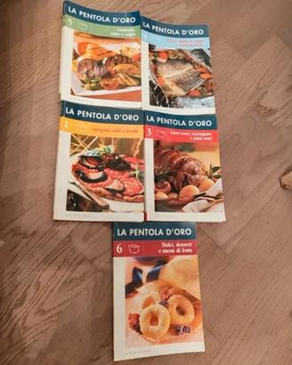 Libri Cucina "La Pentola d'Oro" Gribaudo Ricettari